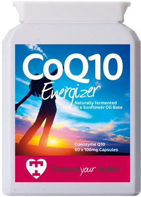 Co Q10 100mg capsules for a healthy heart