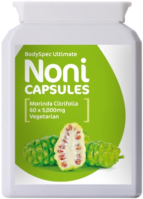 Photograph of our Whole Fruit Noni Extract Capsules