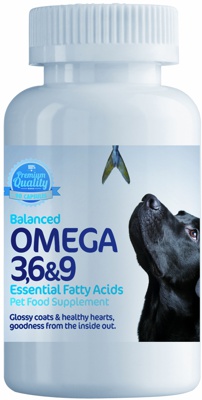 Omega 3 6 9 1000mg Capsules for Dogs and Cats